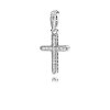 Charm Pendente PANDORA Cruz