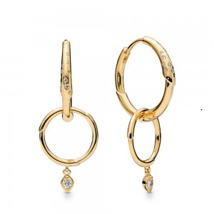 Brinco Flor Pandora Rose - 267927CZ
