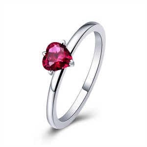 Anel Batimento cardiaco estilo Pandora - SCR389 Anel Batimento cardiaco estilo Pandora - SCR389