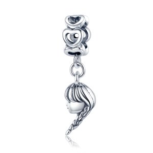 Charm Pendente Mãe e filha estilo Pandora - BSC276 Charm Pendente Mãe e filha estilo Pandora - BSC276