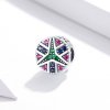 Charm Estrela da Sorte colorida estilo Pandora - SCC1683