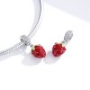 Charm Pendente Morango fofo estilo Pandora - SCC1537