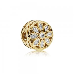 Charm berloques Pandora de Ouro Flor opulenta