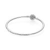 Bracelete PANDORA Rígido - A Bela e a Fera - 590748CZ