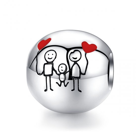 Charm Minha família life Pandora - SCC1339  Clique na imagem para fechar