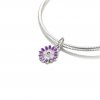Charm Pendente Flor Margarida Roxa - 798771C01