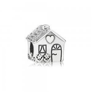 Charm berloques PANDORA de Prata Lar Doce Lar - 791267