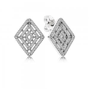 Brinco PANDORA Linhas Radiantes - 296208CZ Brinco PANDORA Linhas Radiantes - 296208CZ