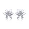 Brincos Petit Flocos De Neve Elegantes estilo Pandora - BSE009