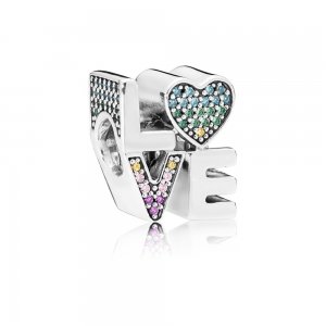 Charm berloques PANDORA Amor Arco-íris - 797189NRPMX Charm berloques PANDORA Amor Arco-íris - 797189NRPMX