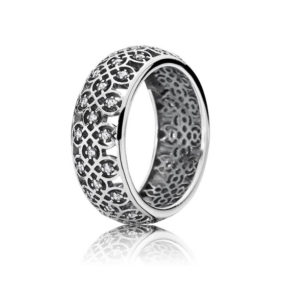 Anel PANDORA Brilho de Renda - 190955CZ  Clique na imagem para fechar