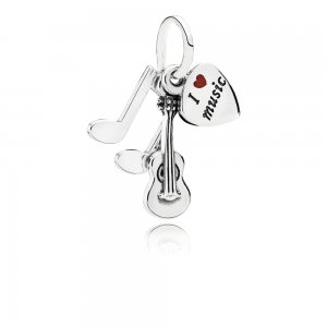 Charm PANDORA I Love Music Charm PANDORA I Love Music