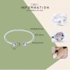 Bracelete Rigido Aberto Memória de Unicórnio estilo Pandora - SCB082