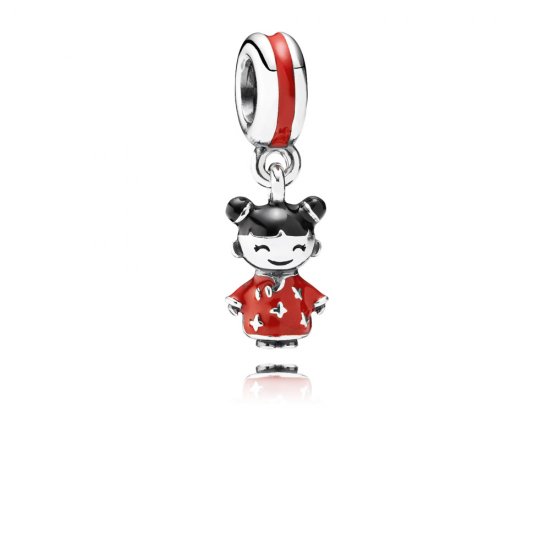 Charm PANDORA Boneca Chinesa  Clique na imagem para fechar