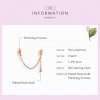 Corrente de Segurança pneu pequeno estilo Pandora Rose - SCC1112-C