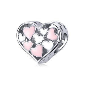 Charm Coração Romance life Pandora - SCC1423