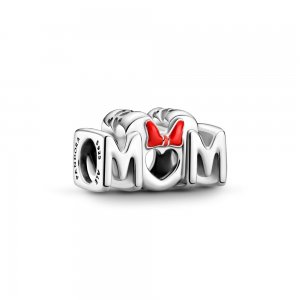 Disney, Charm Minnie Mouse Laco Mamae Pandora - 799363C01 Disney, Charm Minnie Mouse Laco Mamae Pandora - 799363C01