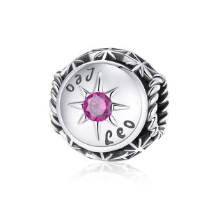 Charm Leão brilhante estilo Pandora - SCC1725-5 Charm Leão brilhante estilo Pandora - SCC1725-5