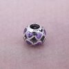 Charm PANDORA de Prata Vazado Corações Rosa - 791250CZS