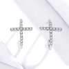 Brincos Petit Cruz life Pandora - SCE755