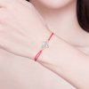 Pulseira de cordão Abelha estilo Pandora - SCB156