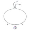 Pulseira Memória de Unicórnio estilo Pandora - SCB106 Pulseira Memória de Unicórnio estilo Pandora - SCB106
