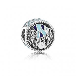 Charm berloques PANDORA Fundo do Mar - 792075ENMX Charm berloques PANDORA Fundo do Mar - 792075ENMX