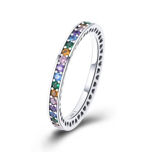 Anel arco-íris life Pandora - SCR392 Anel arco-íris life Pandora - SCR392