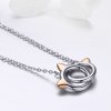 Colar Gato de estimação estilo Pandora Rose - SCN252
