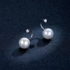 Brincos Petit Pérola Simples estilo Pandora - BSE438