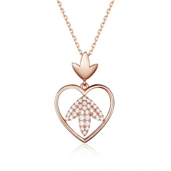 Colar Amor de outono estilo Pandora Rose - SCN313  Clique na imagem para fechar