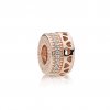Separador ROSETM PANDORA Signature - Corações e Pavê - 787415CZ Separador ROSETM PANDORA Signature - Corações e Pavê - 787415CZ