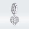 Charm Pendente Amor brilhante estilo Pandora - BSC211