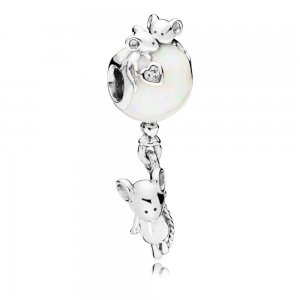 Charm PANDORA Ratinhos com Balão Prata - 797240EN23