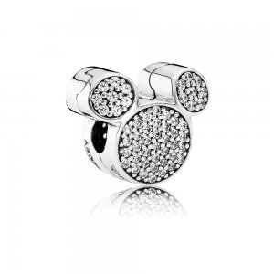 Charm Clipe Pandora de prata Orelhas de Mickey Mouse Charm Clipe Pandora de prata Orelhas de Mickey Mouse