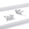 Brincos Petit Espigas de trigo brilhantes estilo Pandora - BSE415