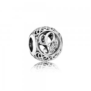 Charm berloques PANDORA Alfabeto Vintage Letra G