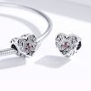 Charm Sempre em meu coração estilo Pandora - SCC1415