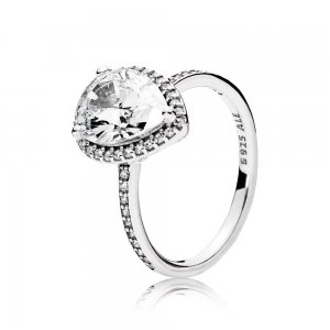 Anel PANDORA Gota de Água Brilhante - 196251CZ