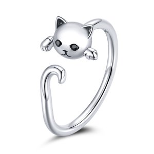 Anel Gato fofo life Pandora - SCR707 Anel Gato fofo life Pandora - SCR707