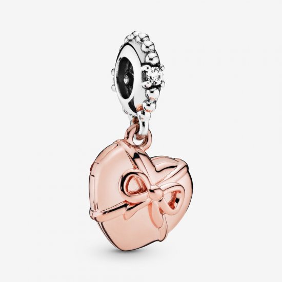 Charm Pendente Coração brasileiro Pandora Rose - 788025CZ  Clique na imagem para fechar