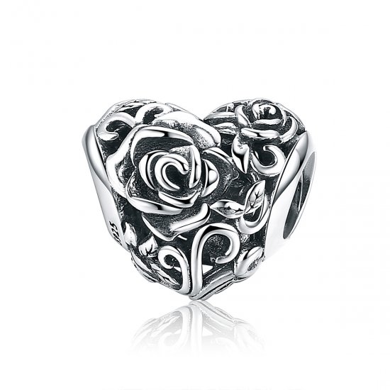 Charm Rosa suave life Pandora - SCC790  Clique na imagem para fechar