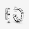 Argolas Duplas em Contas Pavé Pandora - 299056C01