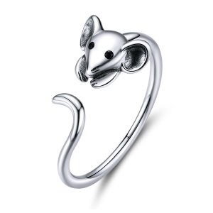 Anel Rato fofo life Pandora - SCR632 Anel Rato fofo life Pandora - SCR632