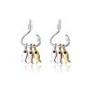 Brinco Três peixes life Pandora - SCE789