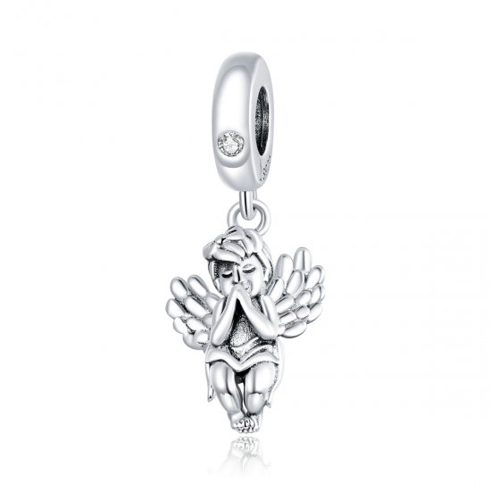 Charm Pendente Anjinho estilo Pandora - SCC1686  Clique na imagem para fechar