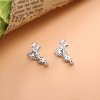 Brincos Sparkling Daisy Flower Trio Pandora - 298876C01