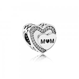Charm berloques PANDORA Melhor Mãe do Mundo - 792070CZ Charm berloques PANDORA Melhor Mãe do Mundo - 792070CZ