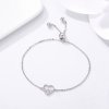 Pulseira Love Cardiogram estilo Pandora - SCB019