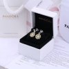 Brinco PANDORA de Ouro Luz de Flor